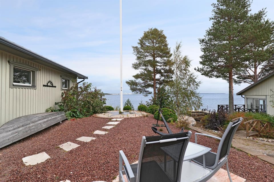 Patio, Day, Sea view