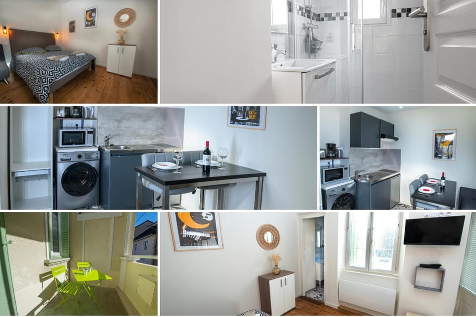 Lumineux appartement,3' de la gare, Terrasse, équipé fibre,bonsejour19 Apartment in Nouvelle-Aquitaine