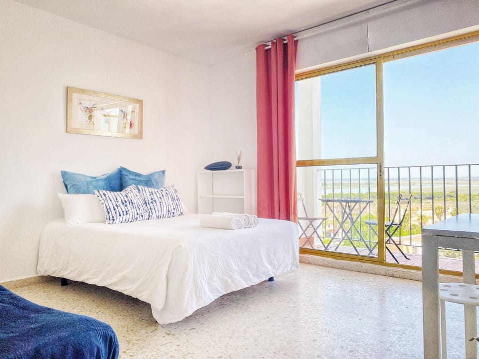 Bed, View (from property/room), Photo of the whole room
