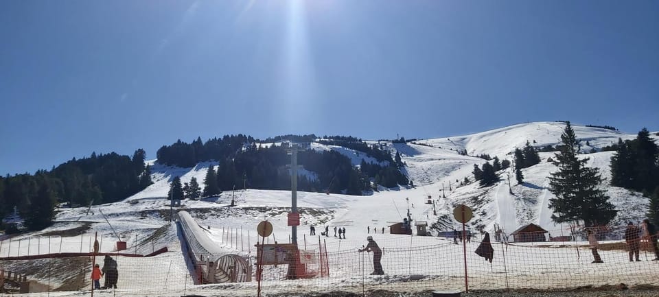 Winter, Skiing