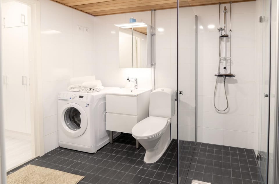 Shower, Toilet, Bathroom, washing machine