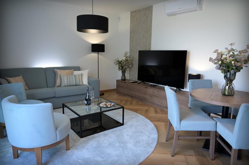 TV and multimedia, Living room, Seating area, Dining area, air conditioner