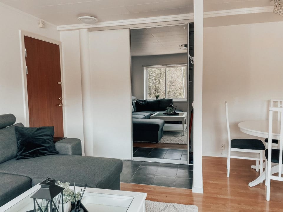Apartment with 2bedrooms near the train and buss station Apartment in Viken, Norway