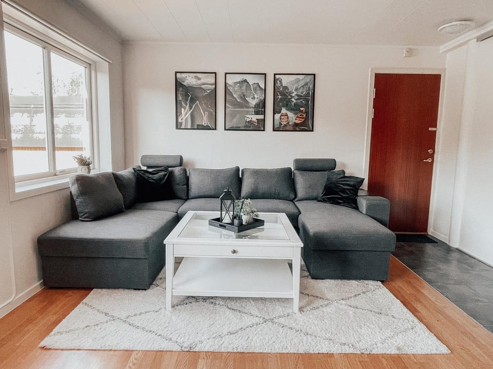Apartment with 2bedrooms near the train and buss station Apartment in Viken, Norway