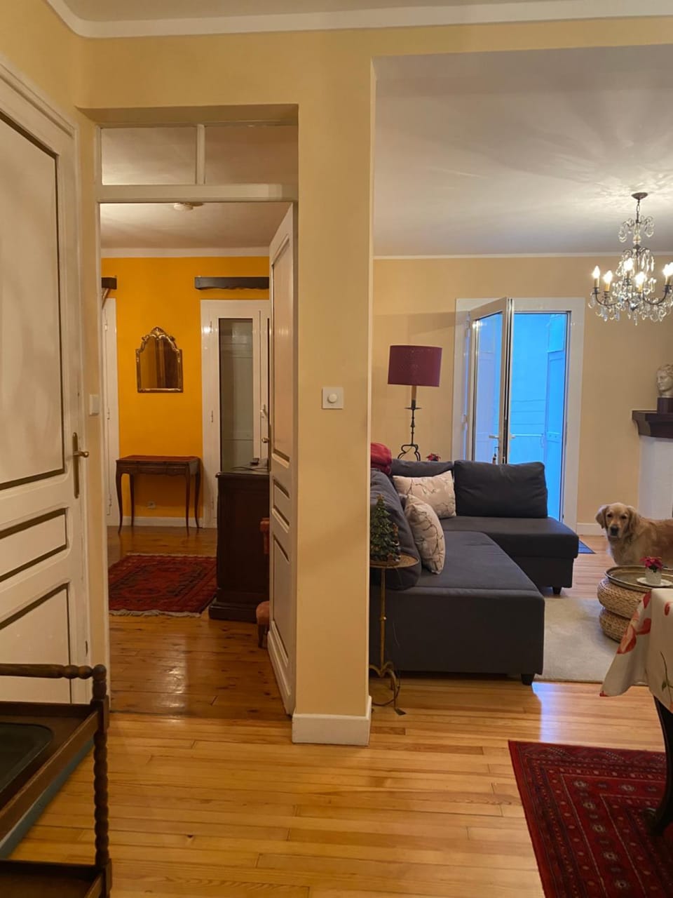 Seating area, Bedroom
