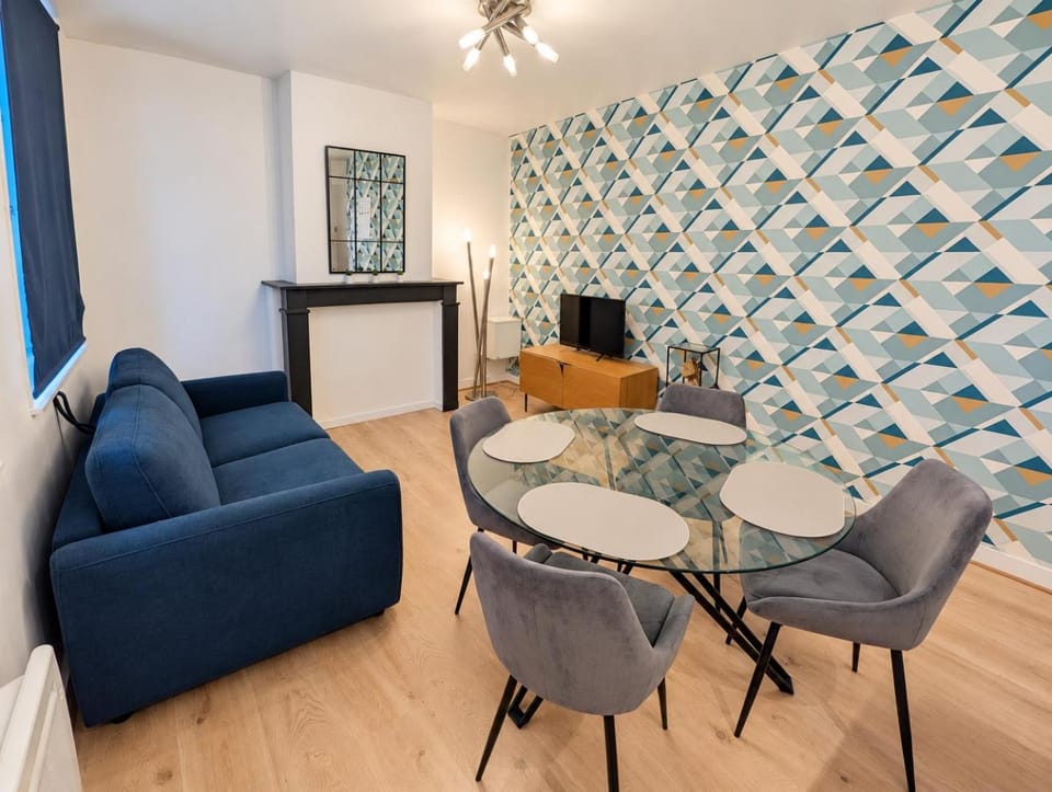 Cocon cosy au style rétro Tok-Tok A3 Apartment in Hauts-de-France
