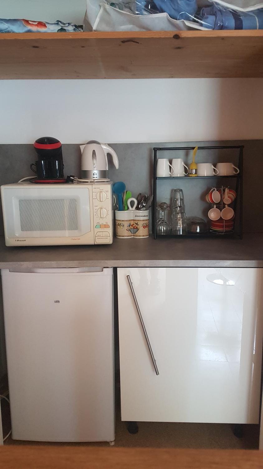 Coffee/tea facilities, Kitchen or kitchenette, minibar