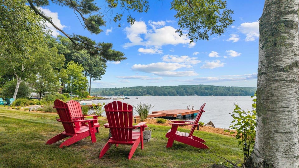 Natural landscape, Lake view