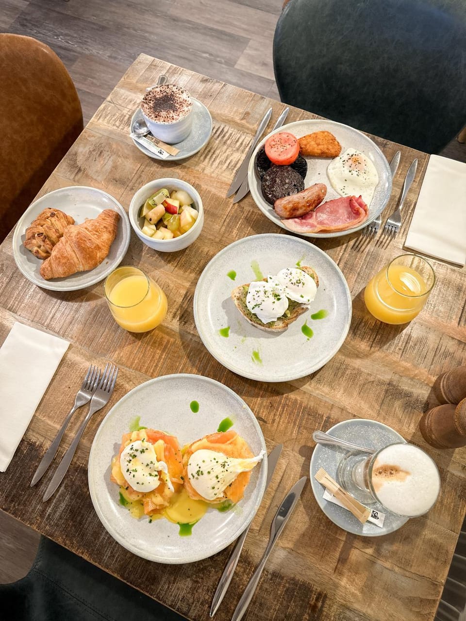Breakfast, Continental breakfast, English/Irish breakfast