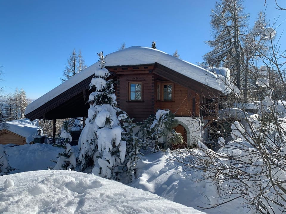 Property building, Day, Natural landscape, Winter