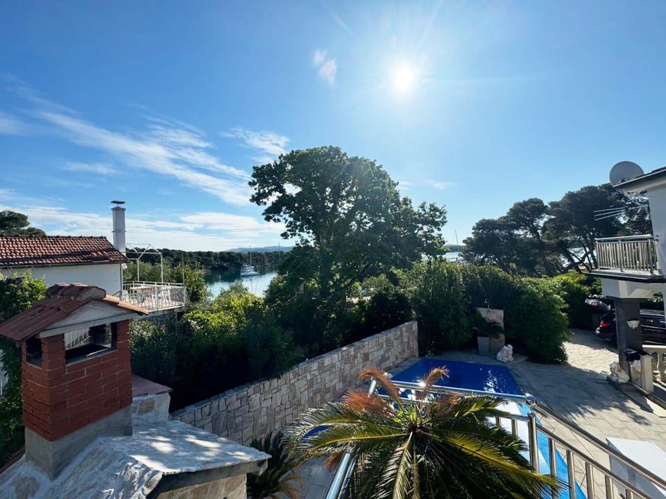 Property building, Day, Natural landscape, View (from property/room), Balcony/Terrace, Swimming pool