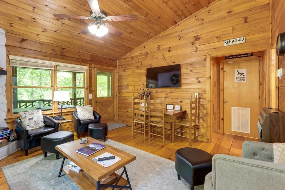 Charming Blue Ridge Cabin w/ Game Room & Hot Tub! Cabin in Georgia
