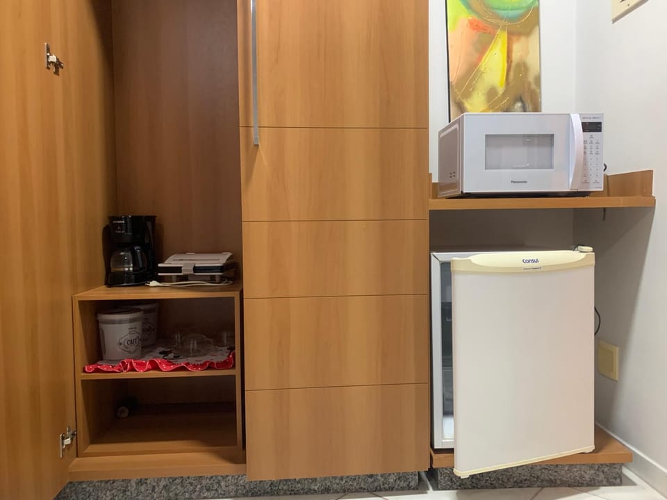 minibar, oven, wardrobe