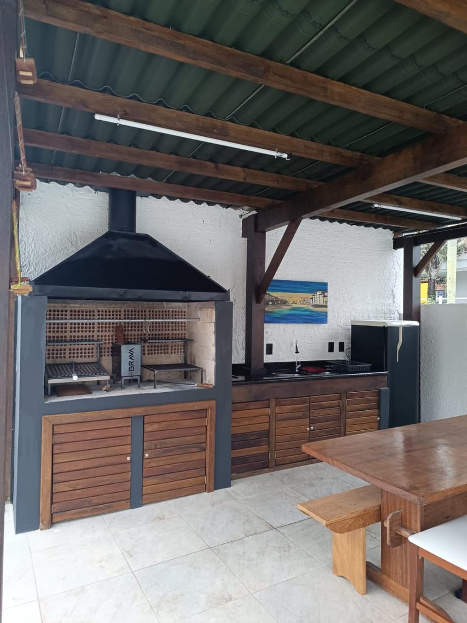 BBQ facilities, Dining area