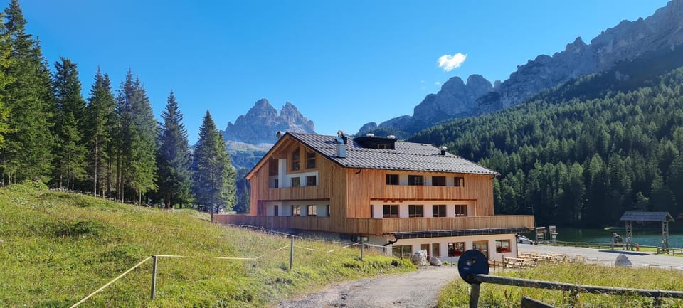 Property building, Natural landscape, Mountain view