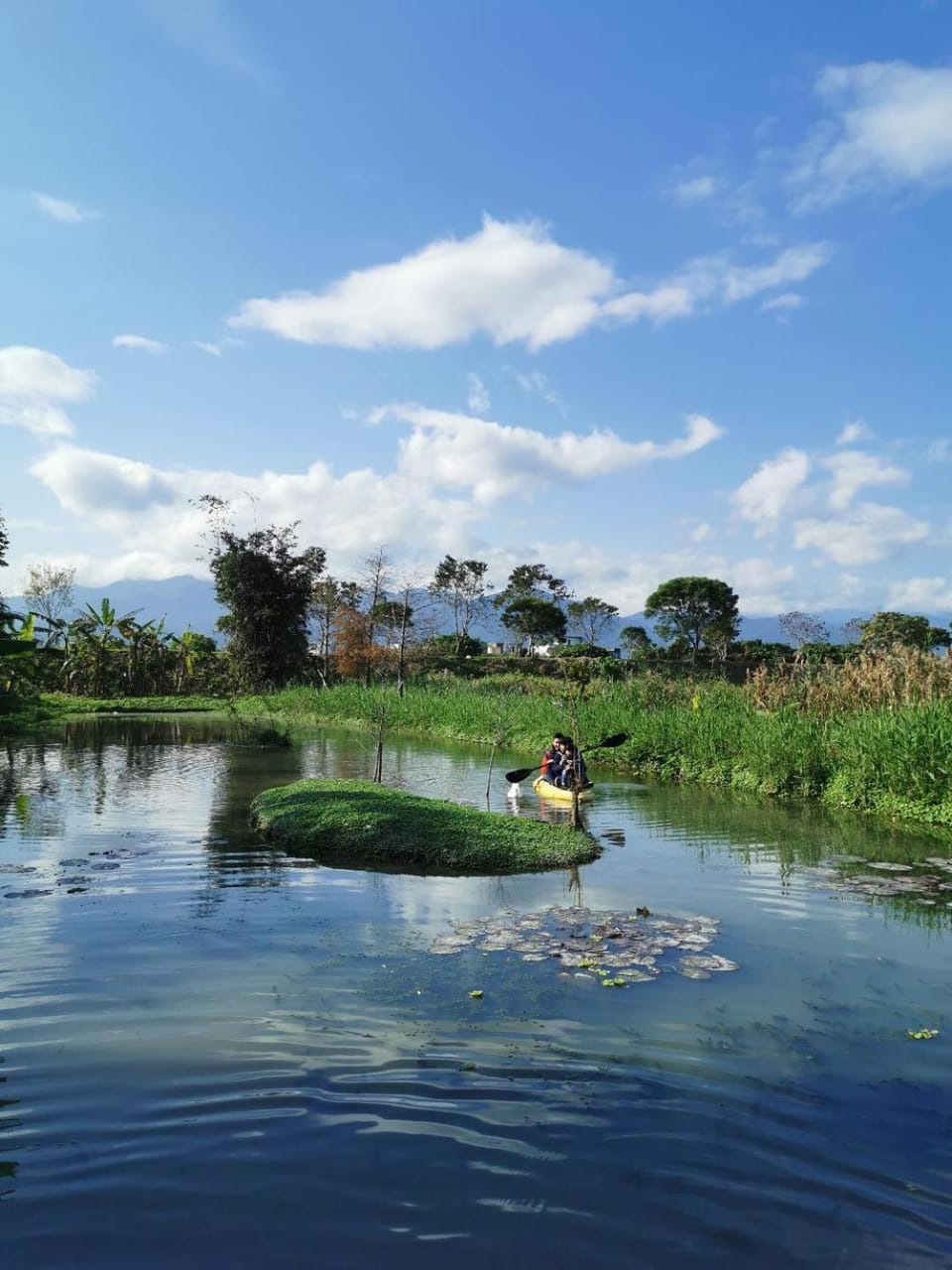 Natural landscape, Canoeing