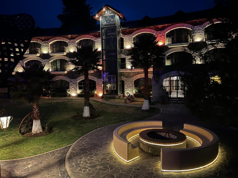 Property building, Garden