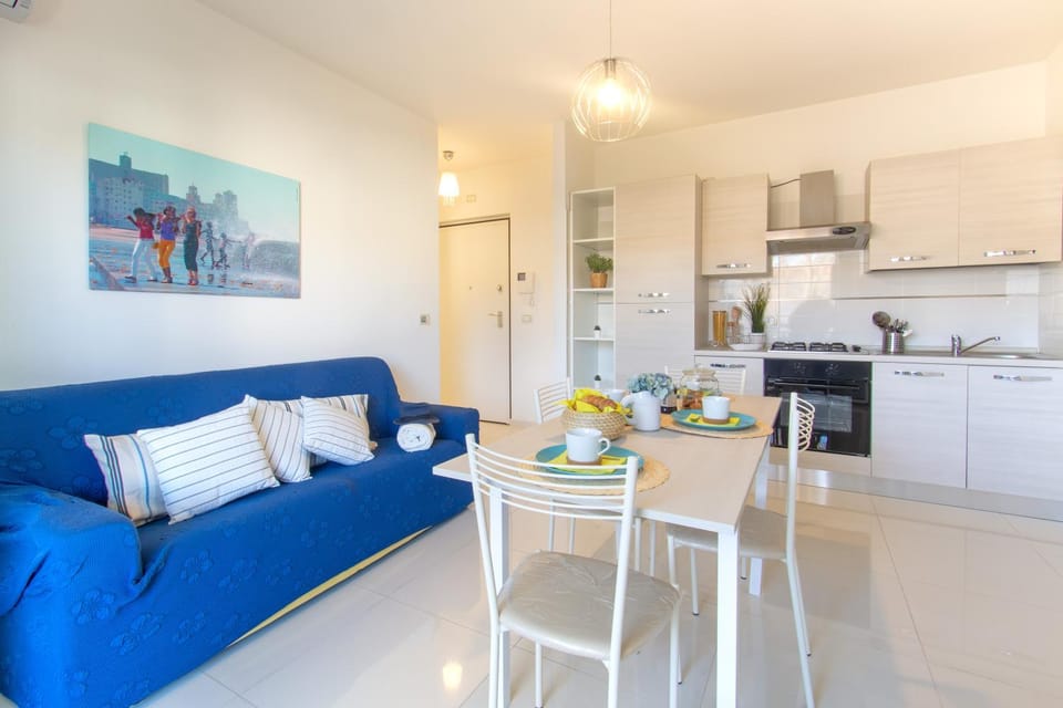 Living room, kitchen