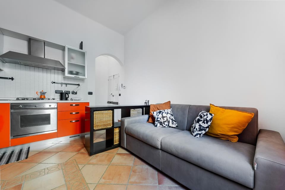Kitchen or kitchenette, Living room