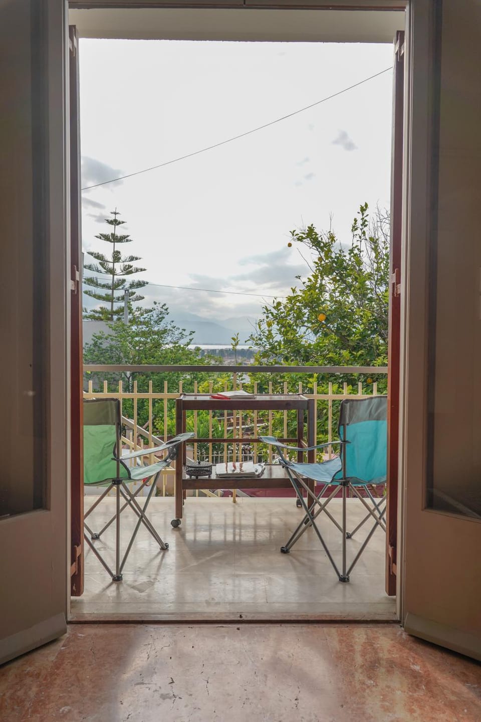 Patio, Day, Dining area, Sea view