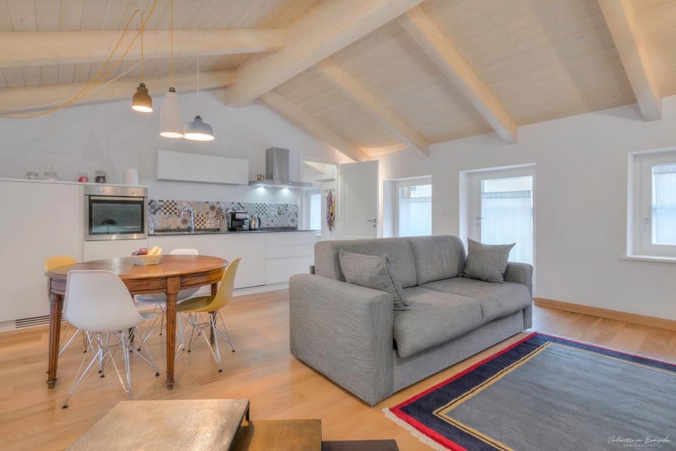 Living room, kitchen