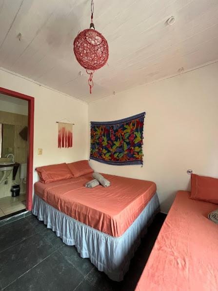 Bed, Bathroom, Photo of the whole room, Bedroom