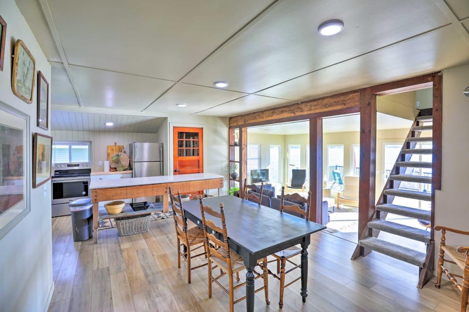 Lakefront Cabin w/ Patio & Views in Lake Norden Cabin in South Dakota