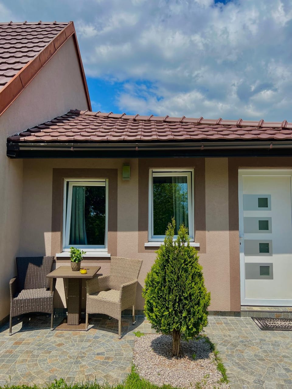 Property building, Garden