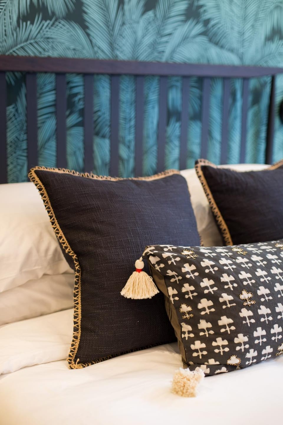 Bed, Decorative detail, Bedroom