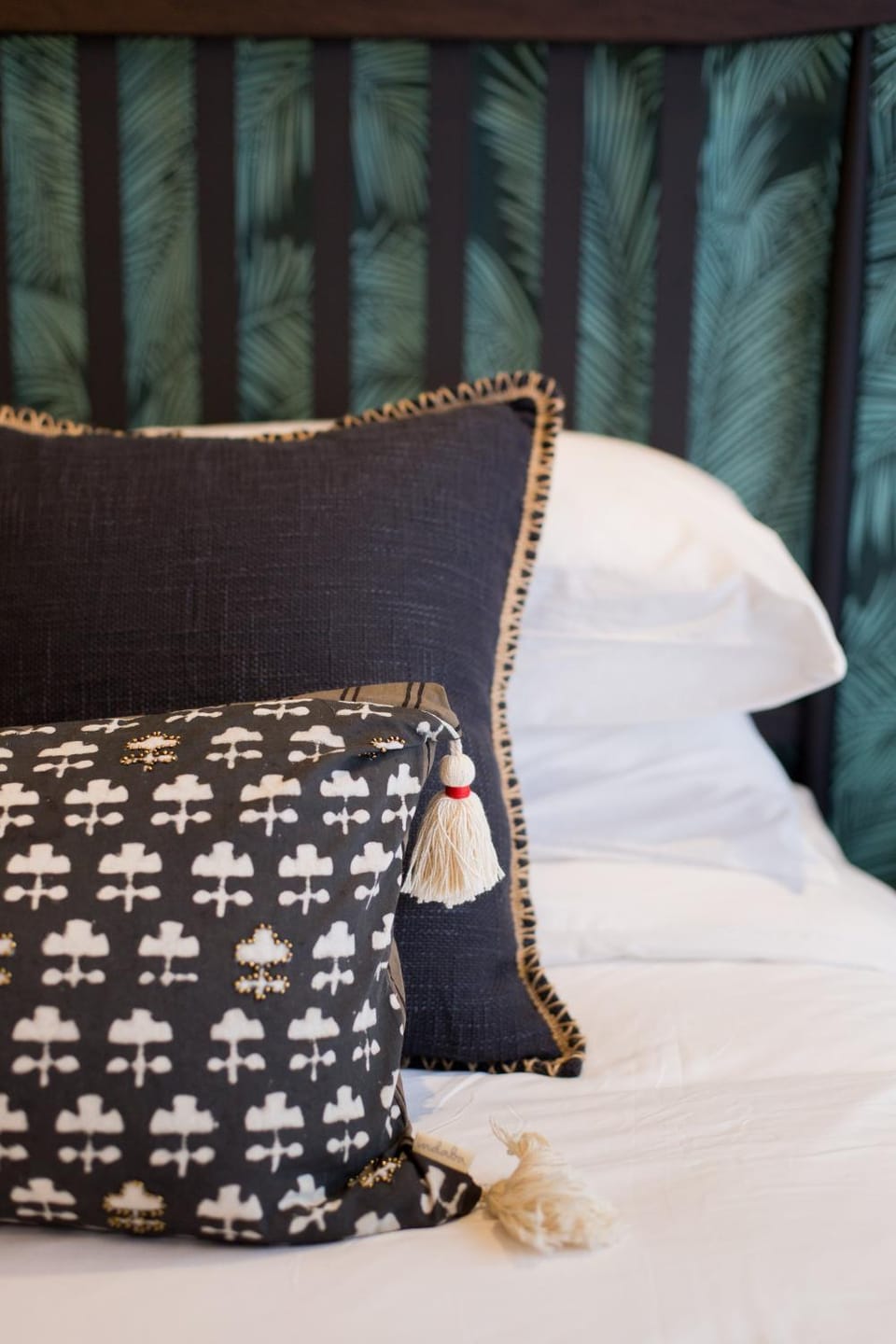 Bed, Decorative detail, Bedroom