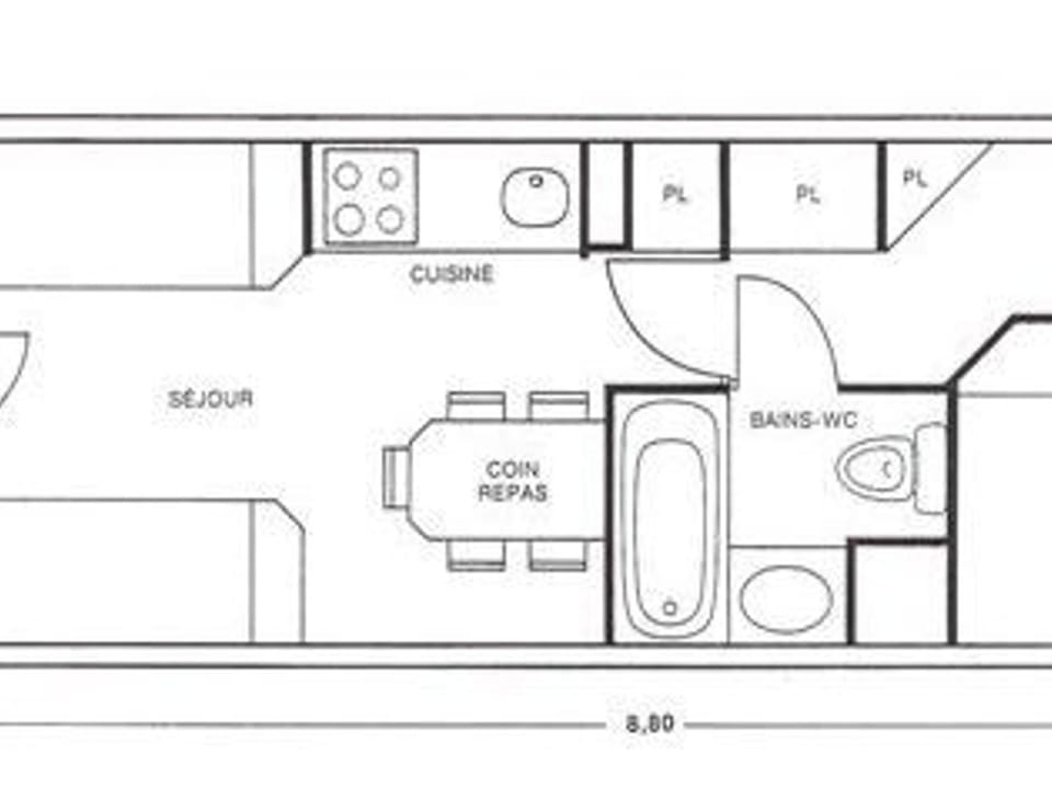 Agréable 2 pièces, 4 pers., à 5 min du centre, internet inclus - FR-1-634-42 Apartment in Avoriaz