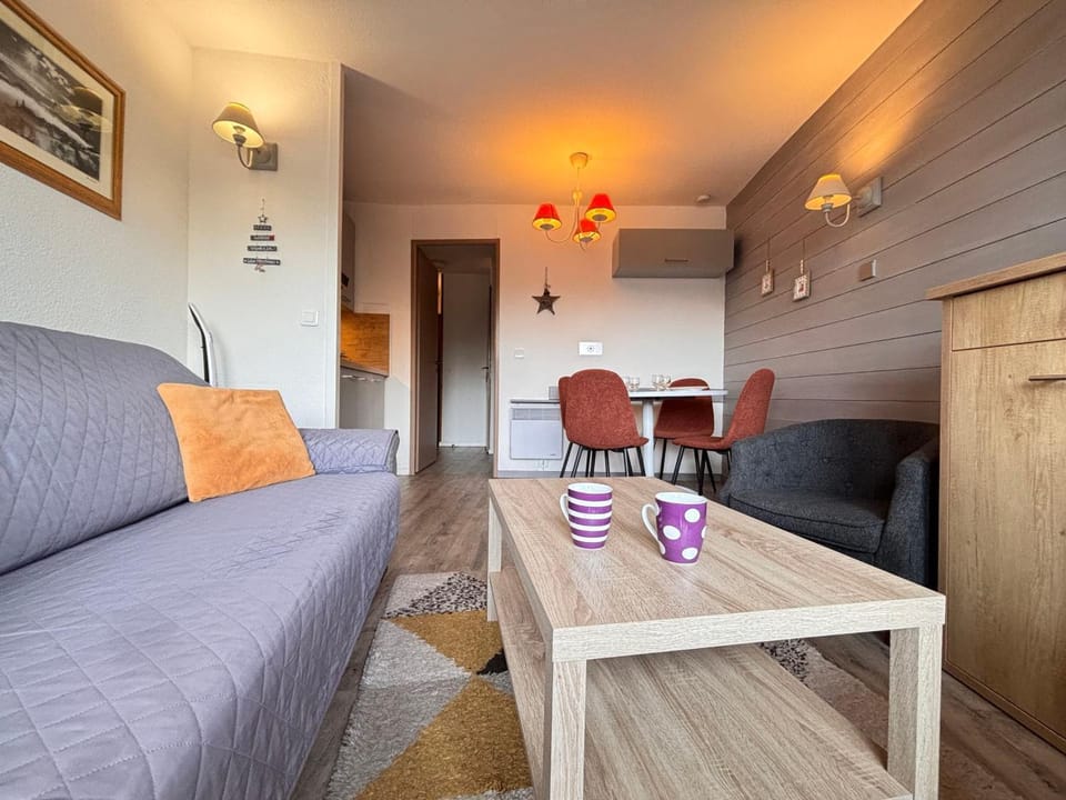 Confort 2 pièces sud, idéal ski, 4 pers - FR-1-634-33 Apartment in Avoriaz