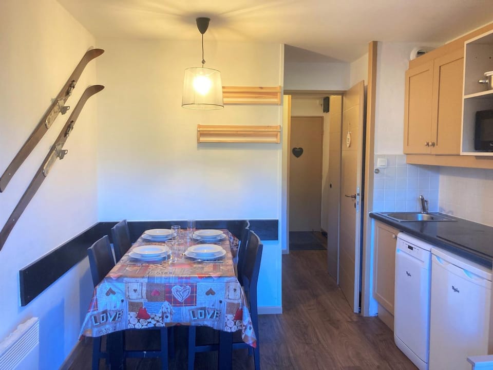 Studio cabine 4 pers. avec balcon sud-ouest, Avoriaz - FR-1-634-34 Cabin in Avoriaz