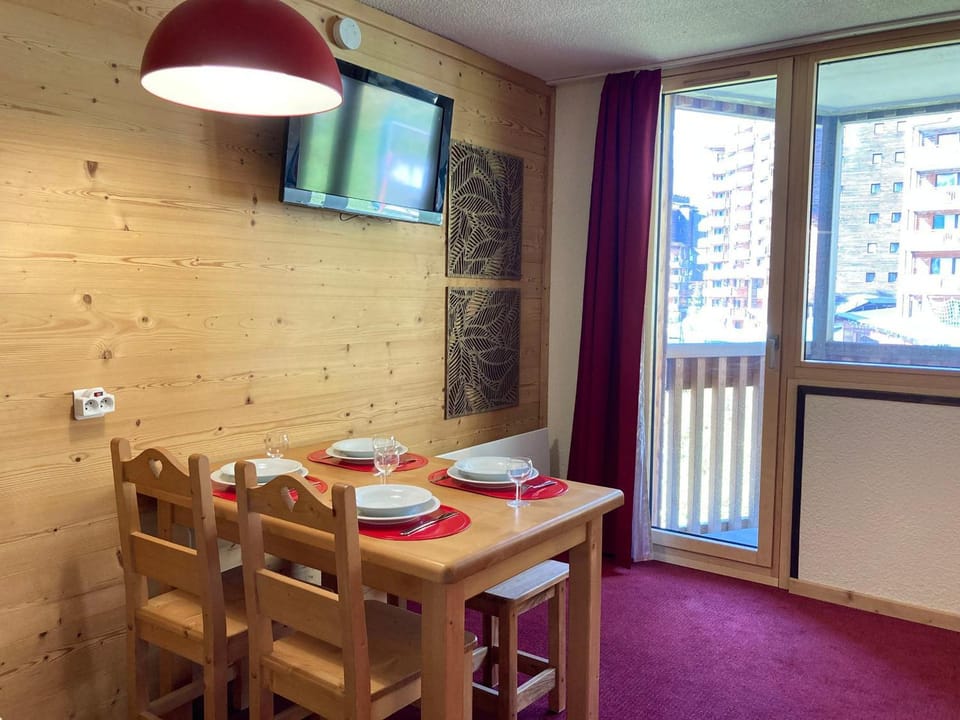 Studio cabine 4 pers avec balcon et internet à Avoriaz - FR-1-634-68 Cabin in Avoriaz