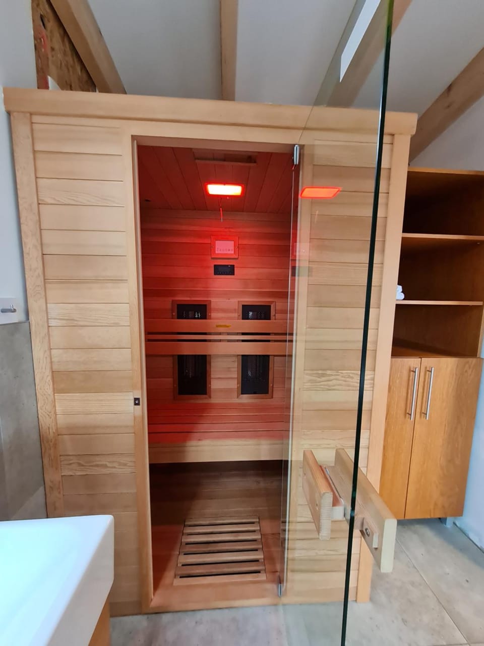 Sauna, Sauna, Spa and wellness centre/facilities, wardrobe