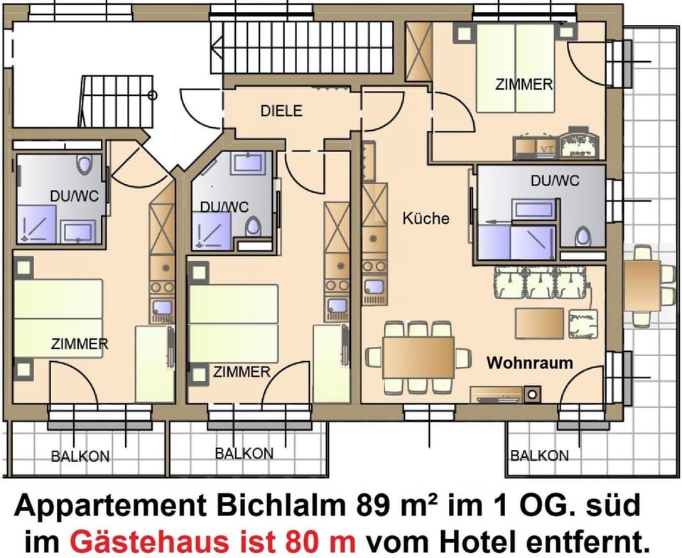 Floor plan, Text overlay