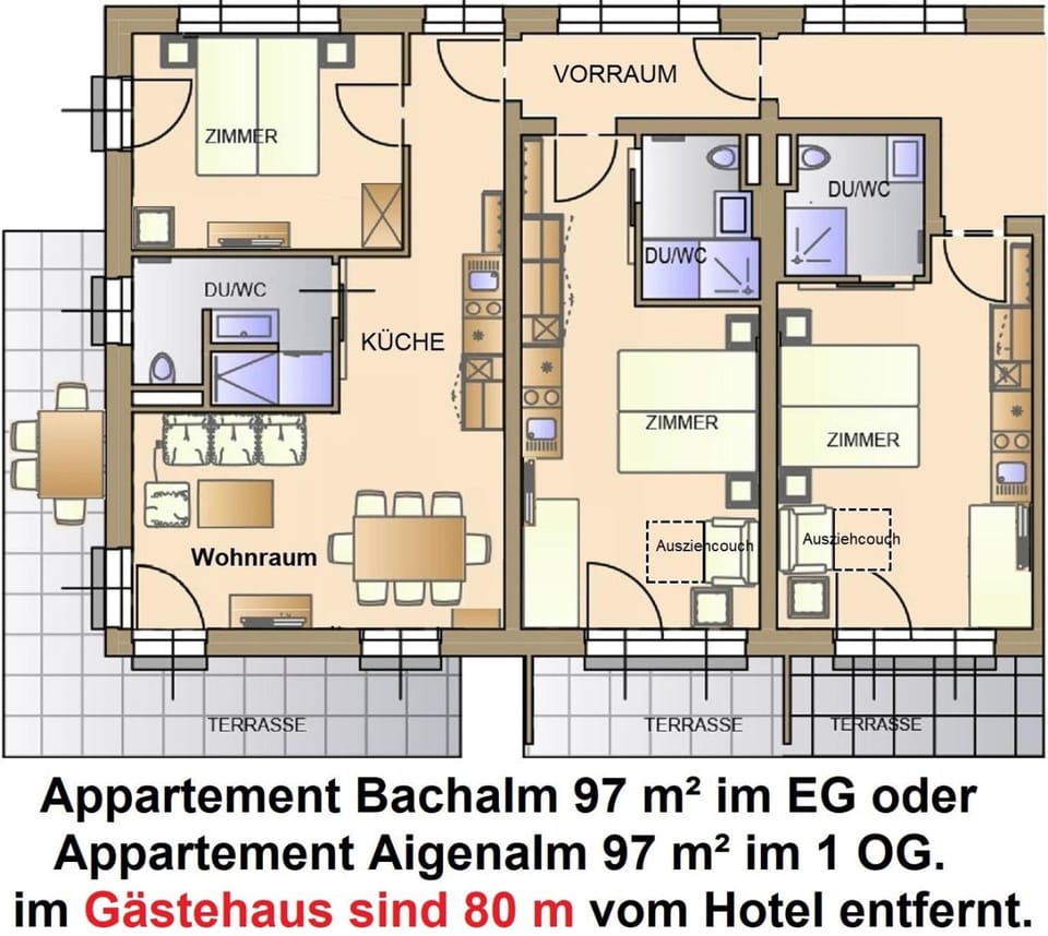 Floor plan, Text overlay