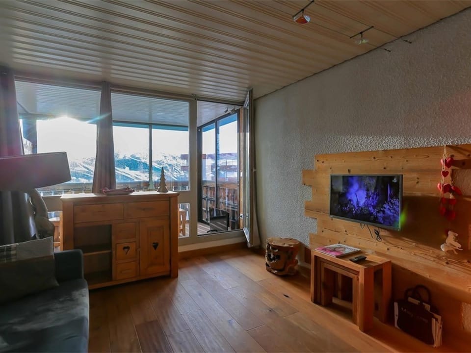 Appartement rénové montagne à Val Thorens - 6 pers, 34 m², Veranda, Ski In/Out, WIFI - FR-1-637-6 Apartment in Les Allues