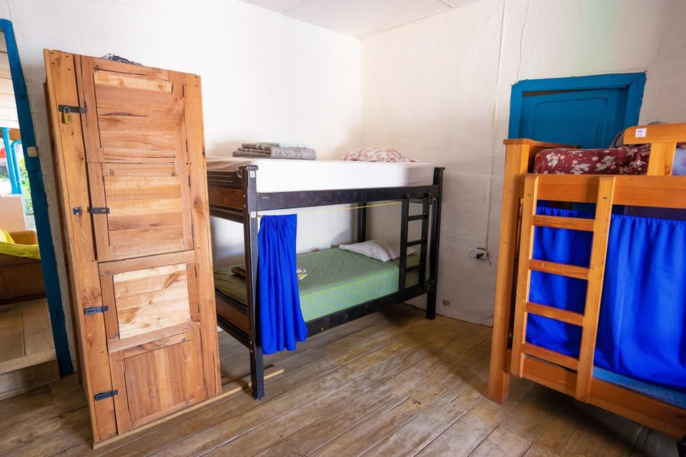 Photo of the whole room, bunk bed