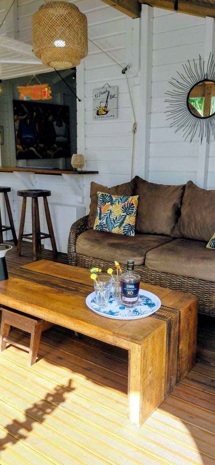 Kaz'bouchons House in Grande-Terre, Guadeloupe