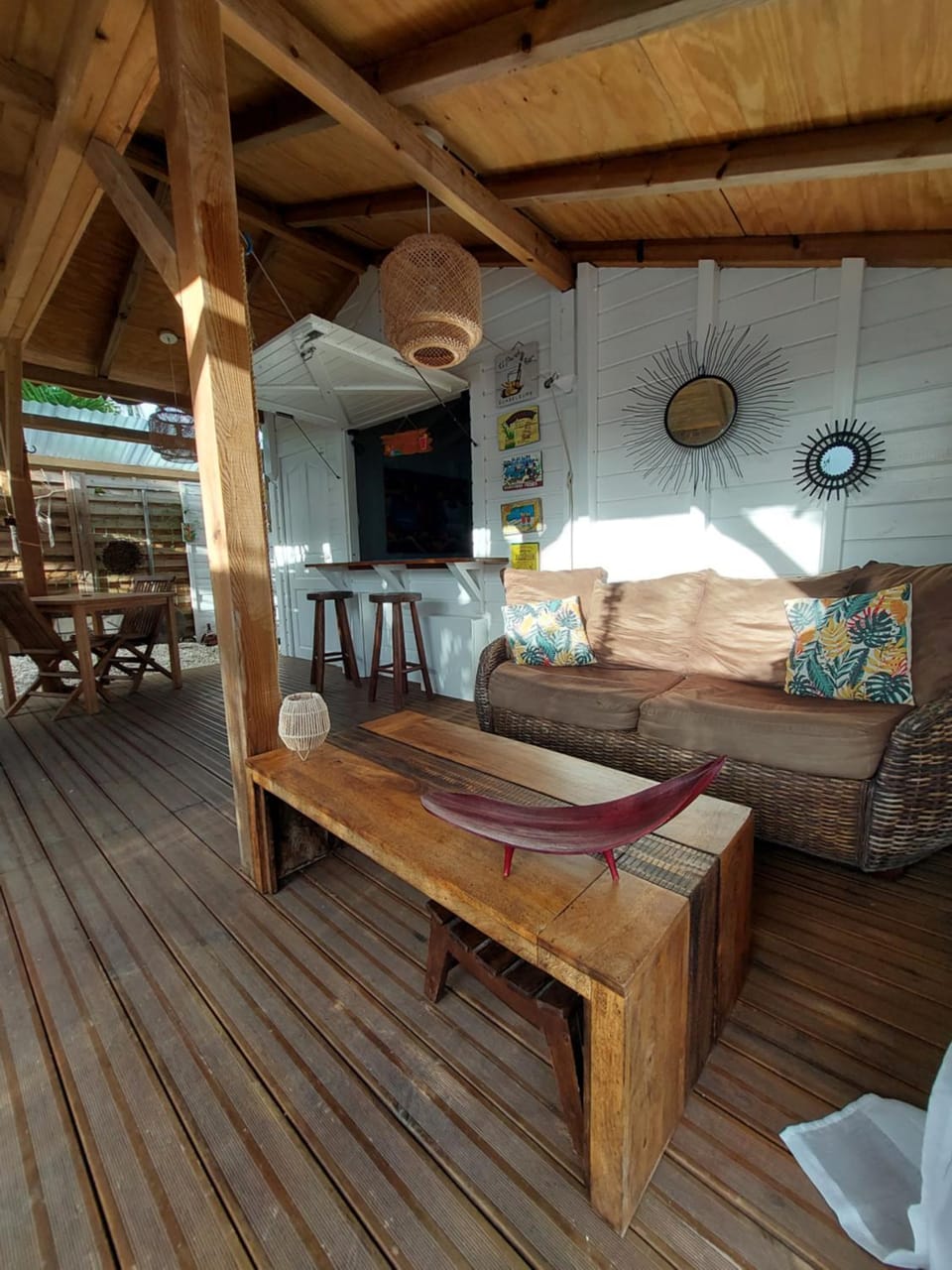 Kaz'bouchons House in Grande-Terre, Guadeloupe
