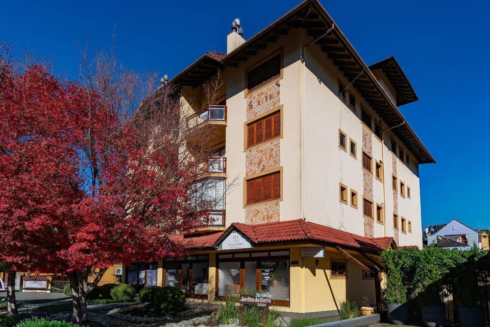 Rosa Edifício Jardim da Serra Apartment in Gramado