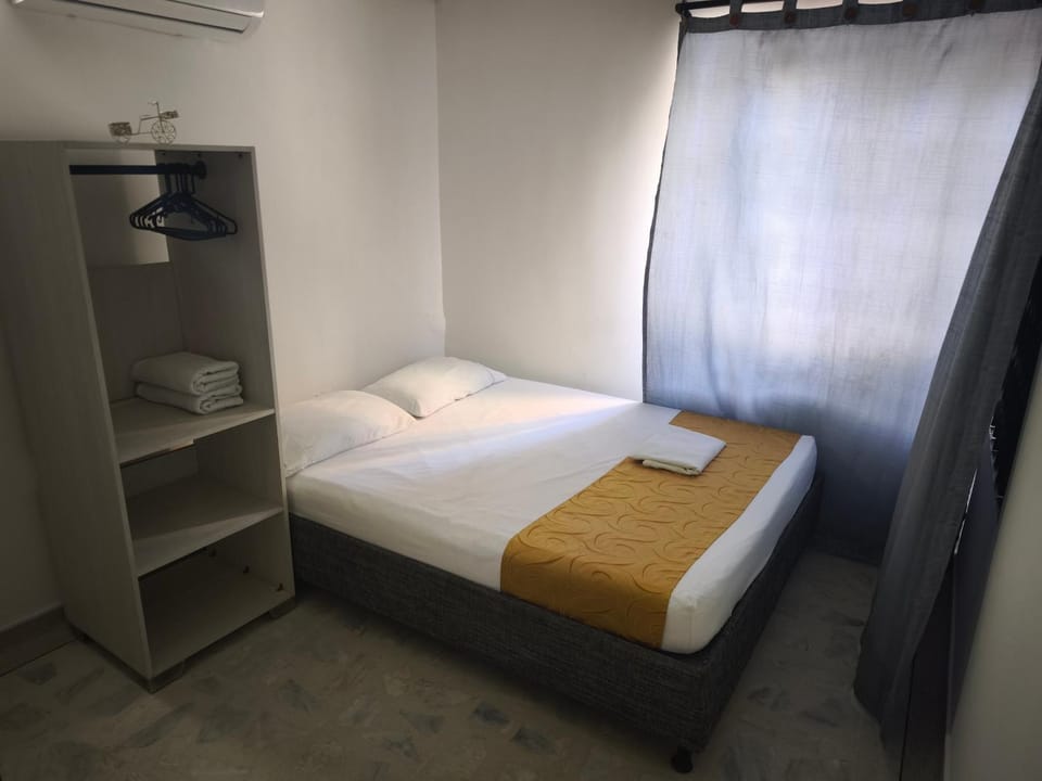 Bed, Photo of the whole room, Bedroom, wardrobe, air conditioner