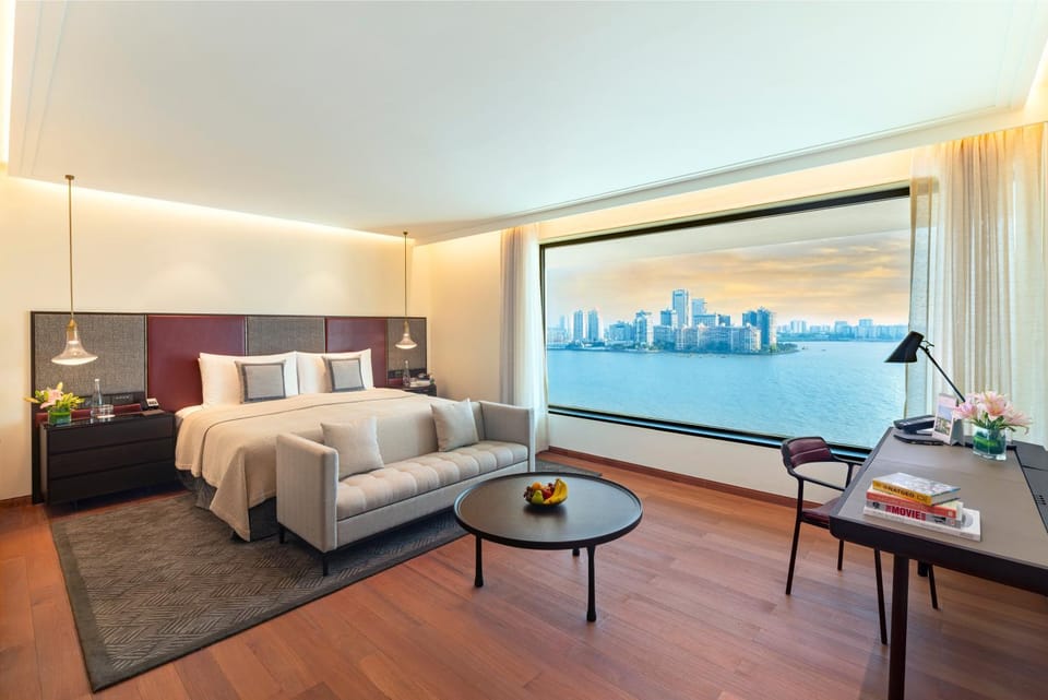 Bed, Natural landscape, Bedroom