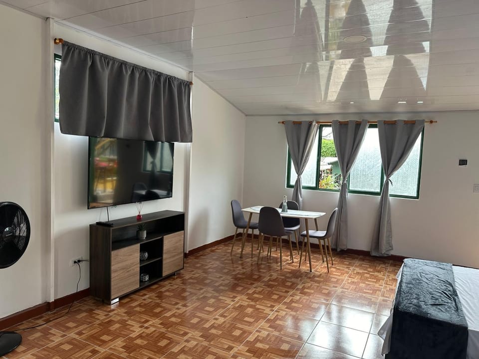 TV and multimedia, Living room, Seating area, Dining area, Evening entertainment, air conditioner