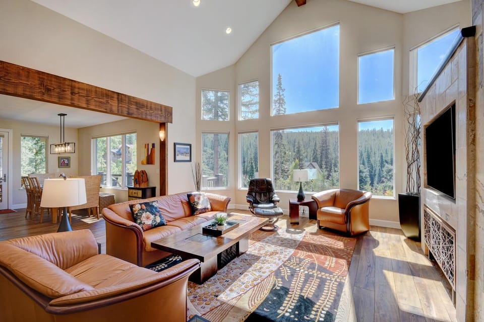 Living room, Mountain view