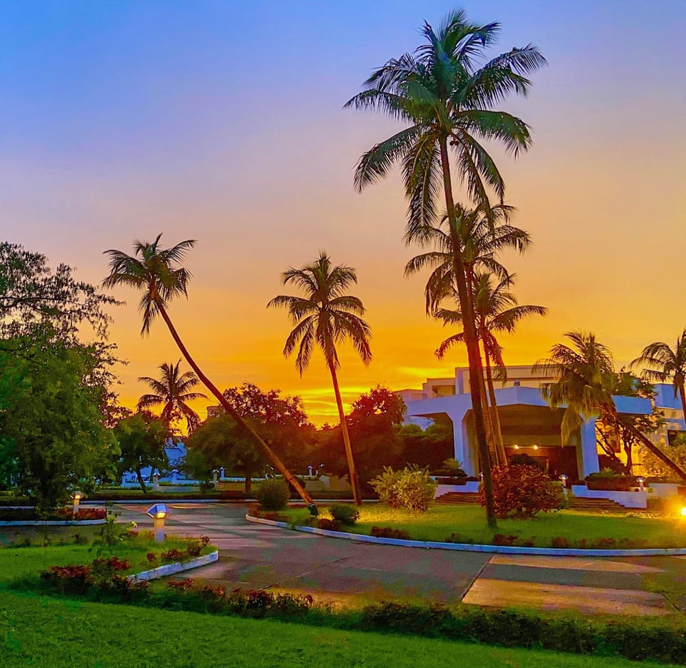 Natural landscape, Sunset