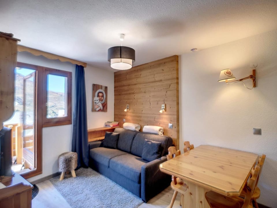 Studio cabine 4 pers, ski aux pieds, Les Bruyères - FR-1-178-352 Cabin in Les Allues