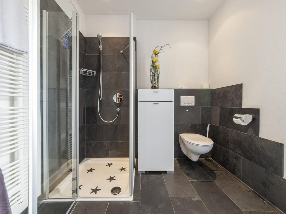 Bathroom, Living room