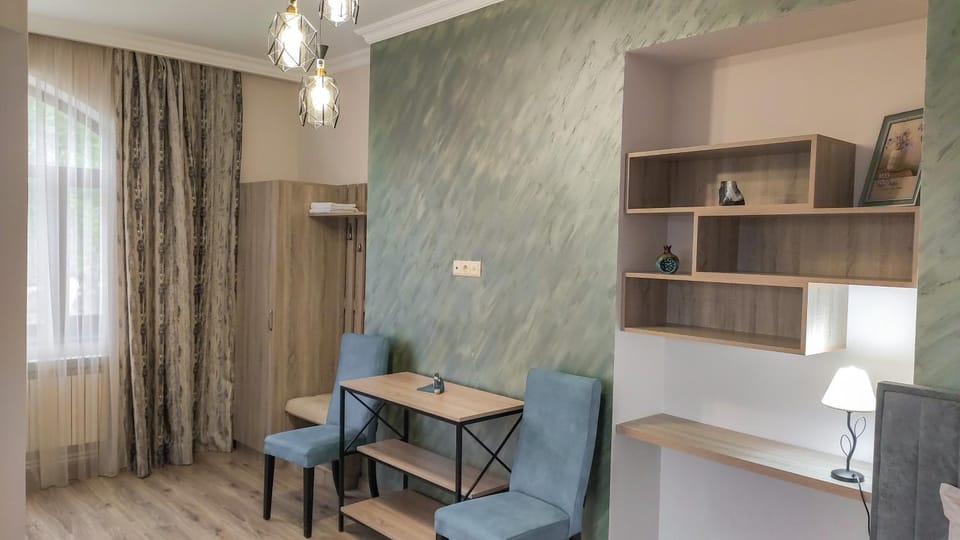 Photo of the whole room, Seating area, Bedroom